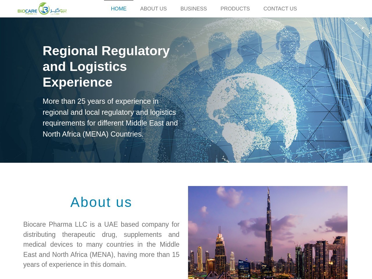 BIOCARE website